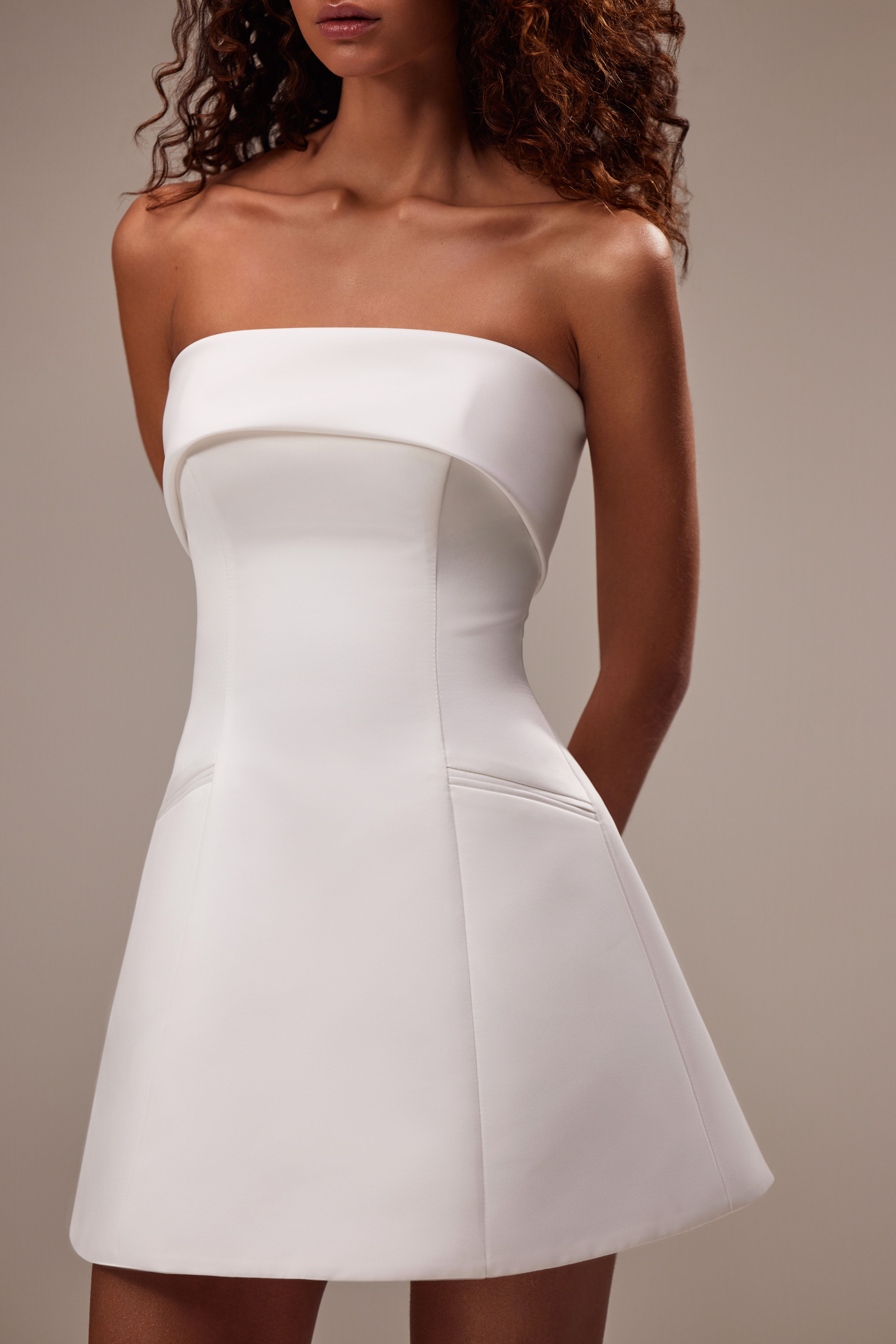 millanova short dress Little White Dress | Milla Nova | Maisie Mini