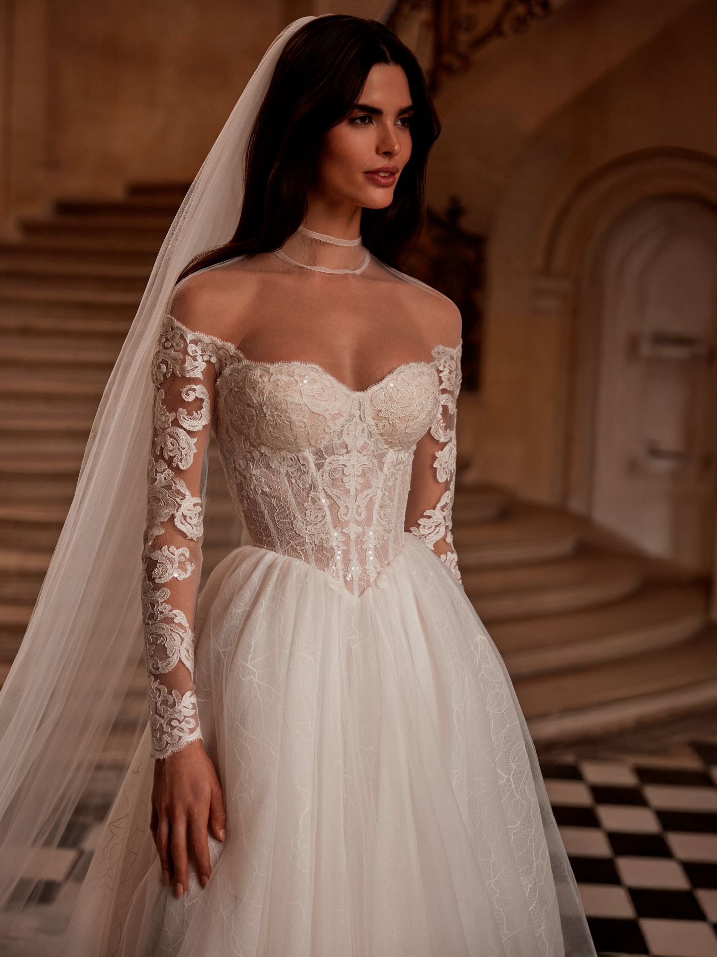 white christmas dresses Wedding Lace Bolero, Vera Bolero 2 / Off-White main image 1