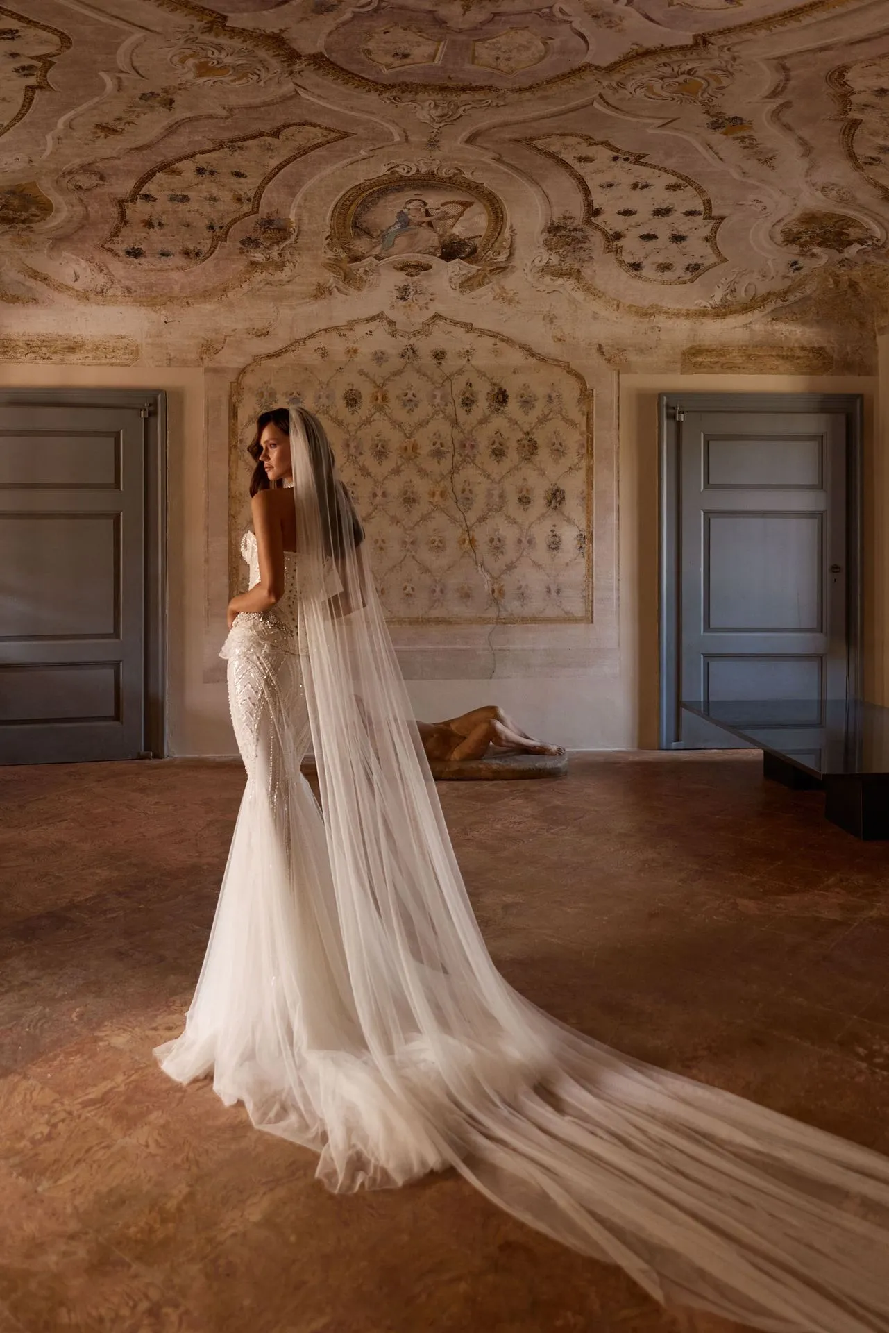 Anna Lace Bridal Corset (Back View) | Atelier x Tamara
