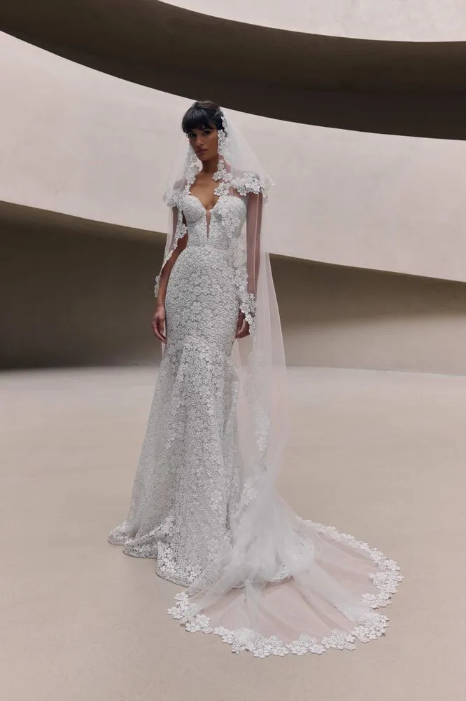 Oriane veil accessories