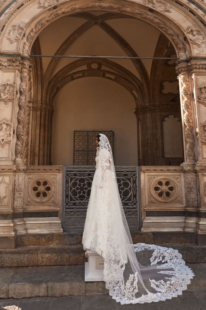 Almarose veil accessories