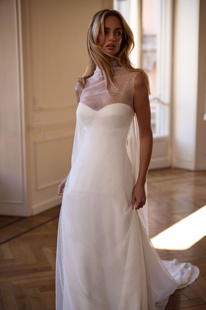 Diorenna Illusion vestido cubre accesorios